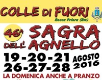 SAGRE – ALL’OMBRA DEL “PARCO REGIONALE DEI CASTELLI ROMANI”