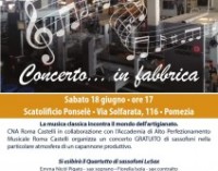 CONCERTO…….IN FABBRICA