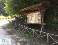 Manutenzione dei sentieri al Parco del Treja