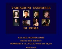 Zagarolo – Concerto del “Variazioni Ensemble di Roma”.