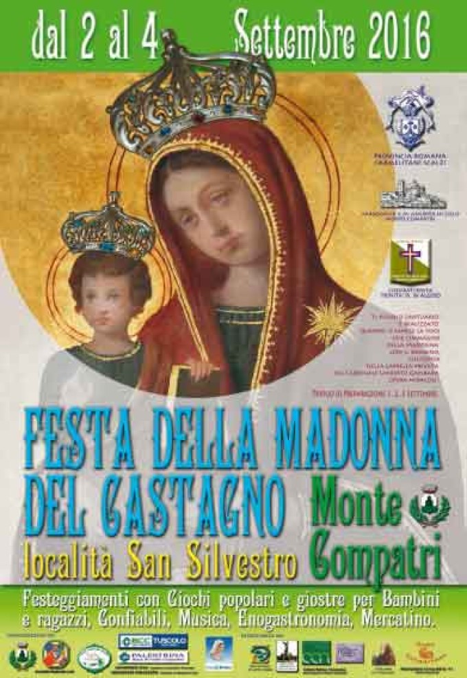 Monte Compatri – Festa della Madonna del Castagno