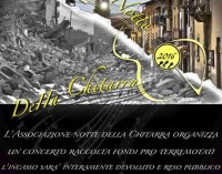 “Notte della Chitarra”, concerto per i terremotati del Centro Italia