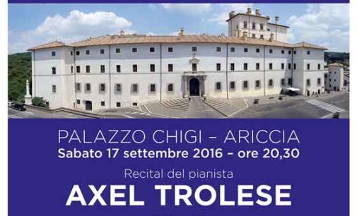 Ariccia – Recital del pianista AXEL TROLESE (1997)