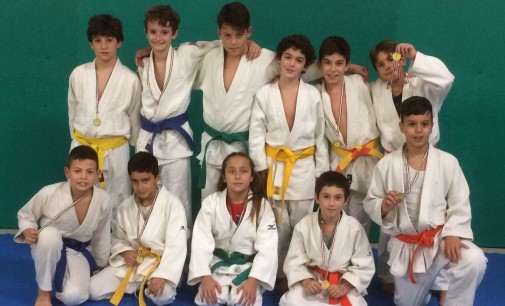 Asd Judo Energon Esco Frascati, quanti podi nella terza prova del “Gran Premio Ragazzi”