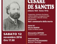 Albano, intitolazione della Biblioteca comunale a Cesare De Sanctis