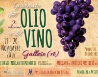 “Le Giornate dell’Olio e del Vino” a Gallese