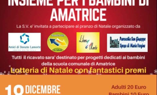 Albano, Parrocchia San Giuseppe, pranzo solidale per i bambini di Amatrice