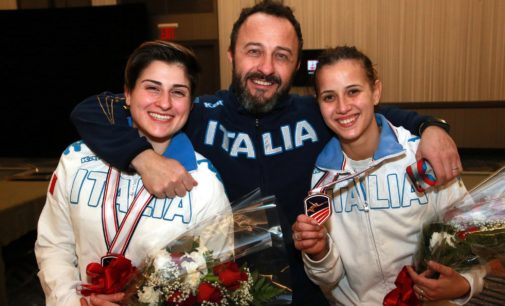 Frascati Scherma: Vecchi terza in Cdm, Chignoli sul podio ai Campionati del Mediterraneo