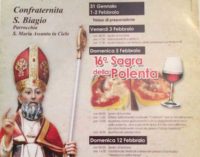 Rocca Priora – Festeggiamenti di San Biagio e “16ª Sagra della Polenta”