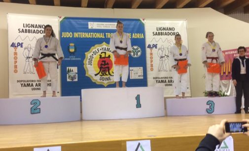Asd Judo Energon Esco Frascati, la Favorini seconda all’Alpe Adria: «Abbastanza soddisfatta»