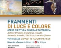 Mostra “Frammenti di Luce e Colore ” – Università E – Campus Roma