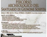 Lanuvio, nuovo percorso archeologico del Santuario di Giunone Sospita