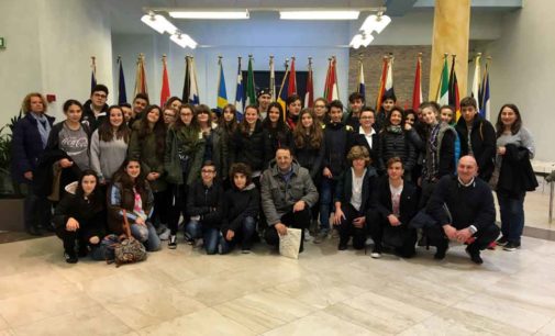 Da Valmontone, quaranta studenti al Parlamento Europeo