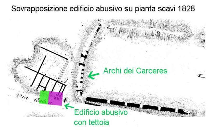 Il processo per gli abusi edili nel sito archeologico del Circo di Bovillae a Marino