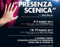 Roma. Abel Martin per lo Stage di Presenza Scenica