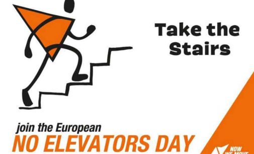 26 Aprile No Elevator Day: Un giorno senza ascensore è possibile