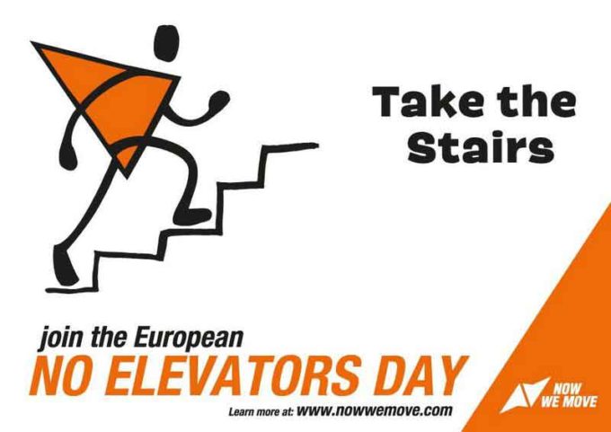 26 Aprile No Elevator Day: Un giorno senza ascensore è possibile