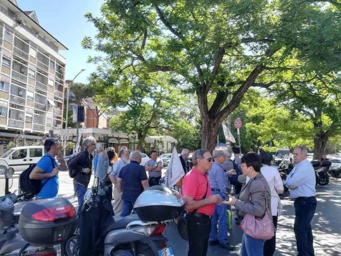 Sit-in in Regione su questioni locali e regionali