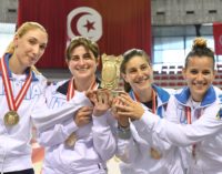 Frascati Scherma: sciabolatrici in trionfo nella prova di Coppa del Mondo a Tunisi