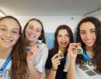 3T Frascati Sporting Village, tripla medaglia di bronzo ai campionati regionali di salvamento