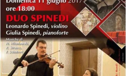 Velletri – Domenica 11 Giugno ore 18:00 Duo Spinedi