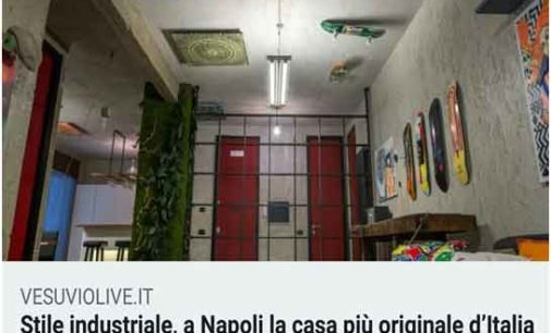 Case, è a Napoli la casa più originale d’Italia