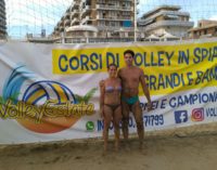 Volley Estate: trionfo di Simone Rosati ed Emanuela Cerullo nel 2×2 misto giallo