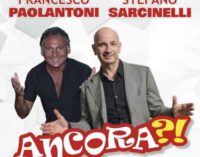 Velletri – A “Cinema sotto le Stelle”,  le gag del duo Paolantoni-Sarcinelli