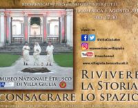 Villa Giulia protagonista per un pomeriggio della rievocazione storica