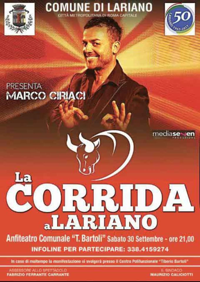 Lariano – Torna la Corrida