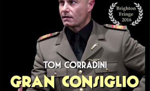 Gran Consiglio (Mussolini) sarà in scena al Teatro Cometa Off di Roma