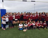 Rugby Frascati Union 1949, che festa per il “Rugby day” rosa a Spinoretico: doppio terzo posto