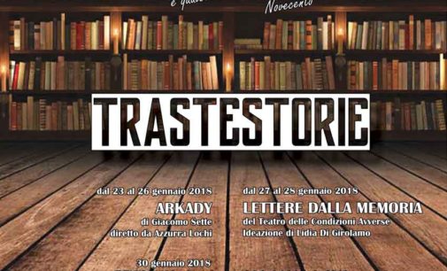 Teatro Trastevere presenta  “TRASTE-STORIE”