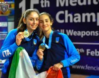 Frascati Scherma, doppia medaglia per Giovannelli e Ottaviani ai campionati del Mediterraneo