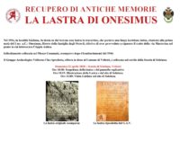 Velletri – Recupero di antiche memorie