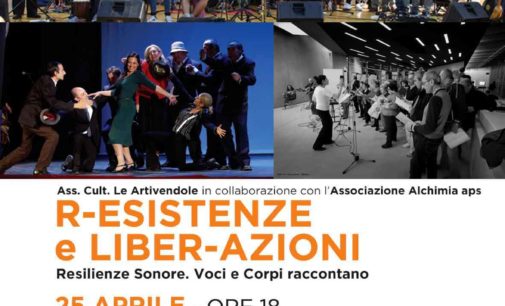 R-Esistenze e Liber-Azioni 25 aprile ore 18 Teatro Tor Bella Monaca