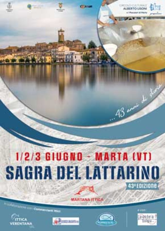 Marta (VT) 43a edizione della Sagra del Lattarino