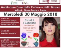 Velletri Libris 2.0: mercoledì 30 maggio serata/evento