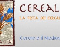 “CEREALIA.LA FESTA DEI CEREALI. CERERE E IL MEDITERRANEO” L’acqua e la terra. Sostenibilità ambientale e sicurezza sociale 8° EDIZIONE (7-10 GIUGNO 2018)