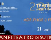 Sutri – Adelphoe, Teatri di Pietra prosegue con Terenzio