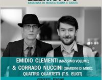 Inkiostro: Emidio Clementi & Corrado Nuccini a Cori