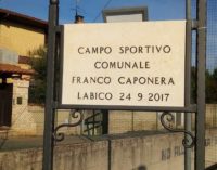 Labico – Rifacimento manto erboso campo sportivo