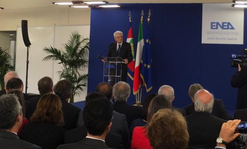 Il Presidente della Repubblica Mattarella visita il Centro ENEA Casaccia