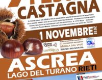 La castagna rossa del Cicolano vi dà il benvenuto alla festa di Ascrea (RI)