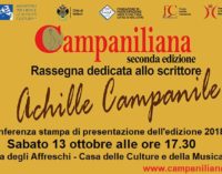 Ospiti d’eccezione per parlare di Achille Campanile critico televisivo il 20 ottobre a Velletri