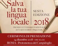 Premio “Salva la tua lingua locale” 2018