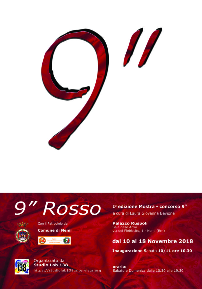 ‘9 ‘’ Rosso’: l’arte dalla periferia al mondo