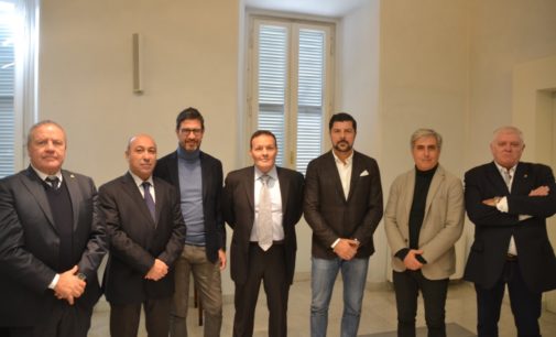 Rugby Frascati Union 1949 alla presentazione del progetto per la ristrutturazione degli impianti