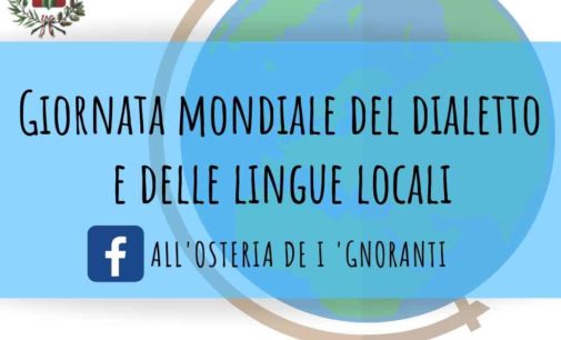 Labico (Rm): Giornata mondiale del dialetto e delle lingue locali