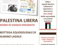 Albano Laziale: “Palestina libera – Diario di viaggio disegnato”